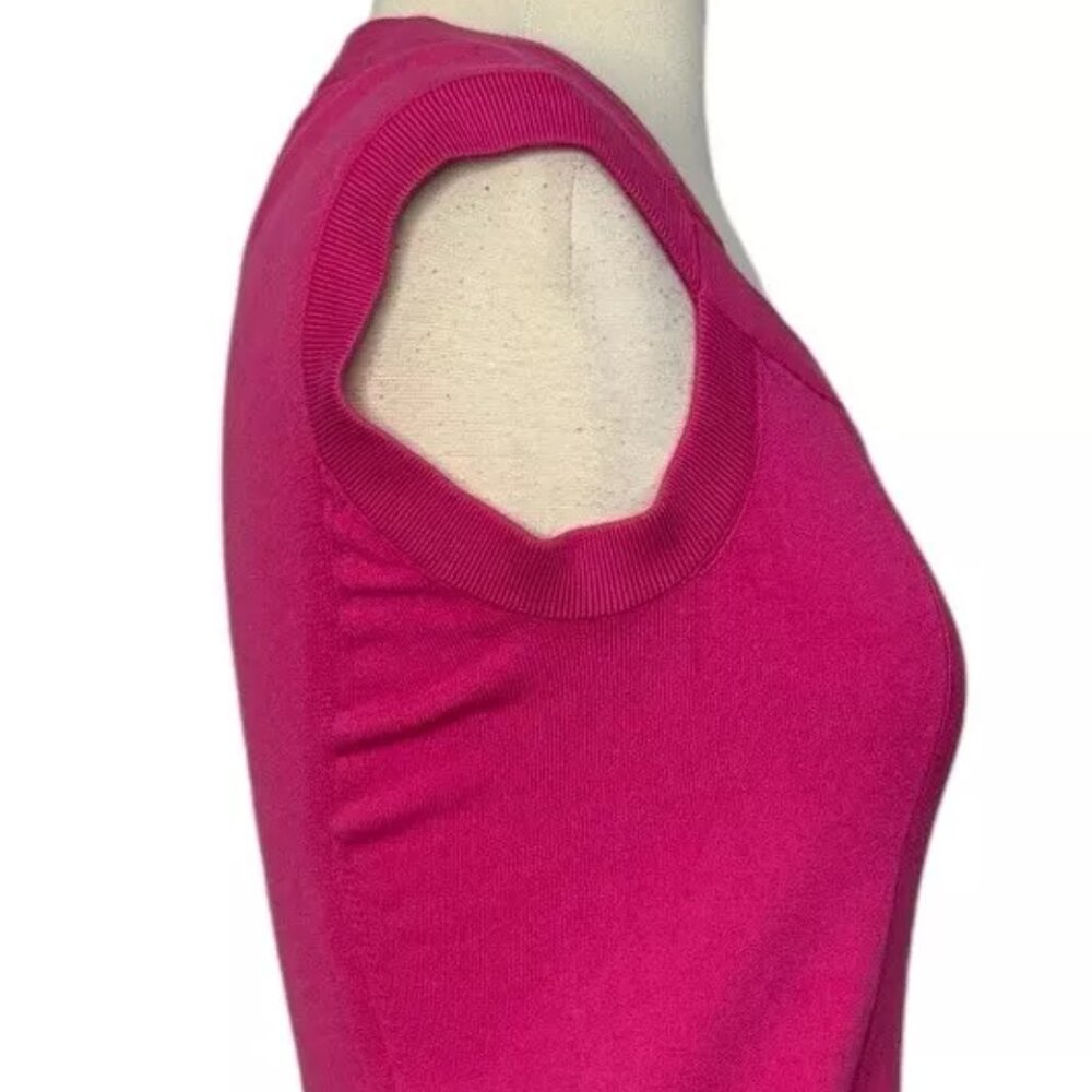 Dsquared2 Hot Pink Fuchsia Square Neck Mini Bodyc… - image 5